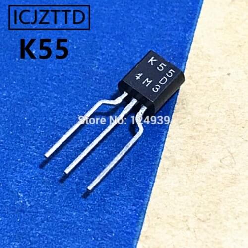 K55 2SK55 K55-D 2SK55D K55D 2SK55-D TO-92 NEW Original A1282 2SA1282 TO-92L K128 2SK128 2SC2053 C2053