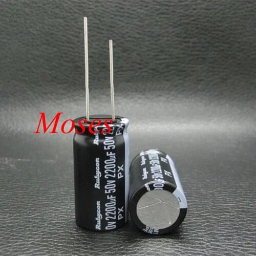 50v 2200uf Capacitors 100% Original New Audio Electrolytic Capacitor Radial 16x31mm +/- 20% Capacitance