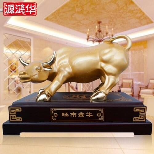 King Vaughan source Honghua company Taurus craft ornaments ornaments creative crafts shop opening gifts wholesale