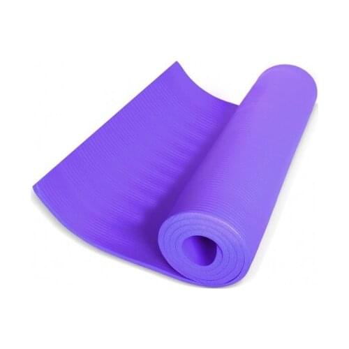 ZeroGym NBR01 Comfort Exercise Mat-Pilates Mat-Yoga Mat Purple 180x60x1cm