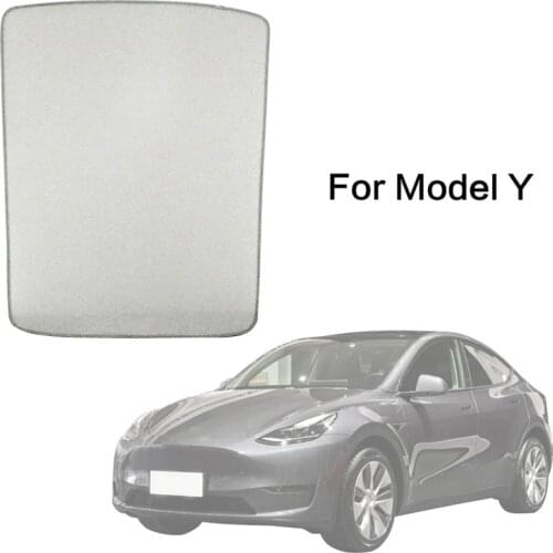 Model Y Sunshade Sun Protection Roof Sun Shade for Tesla Model Y 2021 Sunroof Shade UV Rays Protection Window Shade