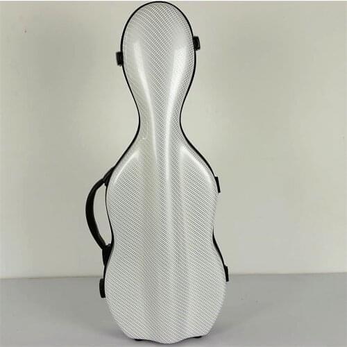 New Violin Fiddle 4/4 full Size Composite Carbon Fiber Violino Case Bag 1.4Kg