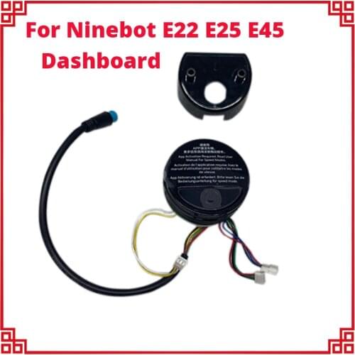 Dashboard for Ninebot E22 E25 E45 Electric Kickscooter Scooter Circuit Board Parts Panel Display Dash Board Kit Accessories