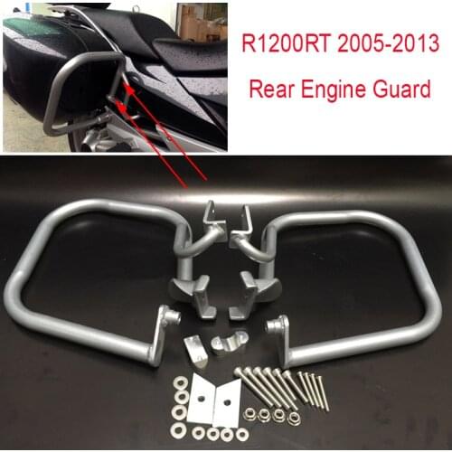 R1200RT 05-13 Motorcycle Engine Guard Highway Rear Crash Bar Trunk Protection For BMW R1200RT 2005-2013