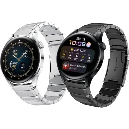 High quality Metal Strap For Huawei Watch 3 Wristband for Huawei Watch3 GT 2e &GT2 42mm 46mm Stainless Steel Bracelet Watchbands