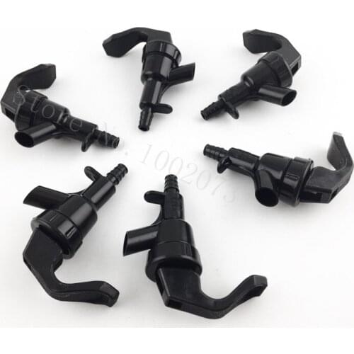 6 pcs/Lot SQUEEZE PICNIC TAP FAUCET For Draft Beer Brewing Homebrew Soda Plastic