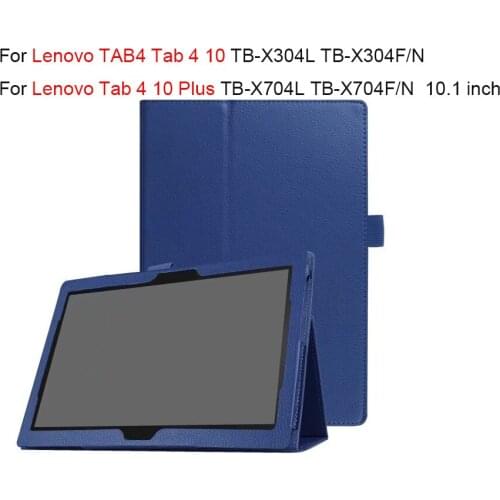 Smart Case For Lenovo TAB4 Tab 4 10 TB-X304L TB-X304F/N Cover For Lenovo Tab 4 10 Plus TB-X704L TB-X704F/N 10.1 '' Tablet Shell