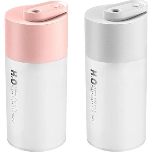 250ml Humidifiers,Tabletop Mist Humidifier for Room,Office,Essential Oil Diffuser with Timer, Quiet Operation Aroma Air Diffuser