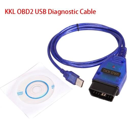 VAG-COM 409.1 Vag Com 409Com vag 409.1 kkl OBD2 USB Diagnostic Cable Scanner Interface For VW For Audi Seat Volkswagen Skoda