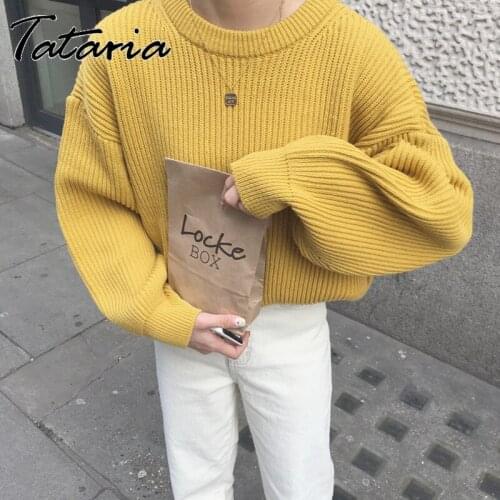 Candy Colors O Neck Pullover Fall 2021 Womens Fashion Sweaters Knitted Top Basic Simple Soft Girl Red Winter Jersey Woman Jumper