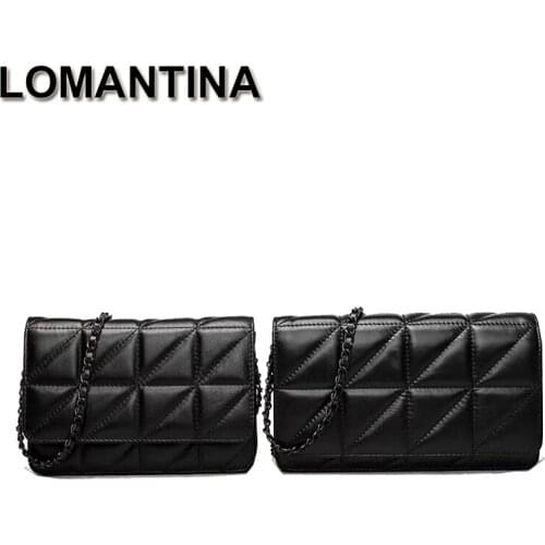 LOMANTINA Luxury Women Genuine Leather Bag Cowhide Messenger Bags Handbags Famous Brands Designer Female Shoulder Bag Sac A Main