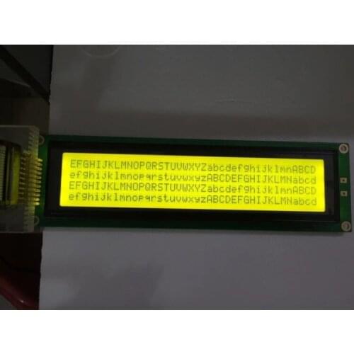 1pcs replacement WH4004A PC4004-A LMB404ABY AC404A Character LCD Module yellow green LED Backlight KS0066 SPLC780