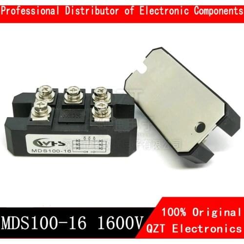 1pieces MDS100A 3-Phase Diode Bridge Rectifier 100A AMP 1600V Bridge Rectifier