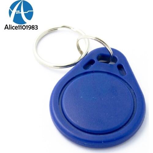 10PCS RFID Sensor Proximity IC Key Tags Keyfobs Token NFC TAG Keychain 13.56MHz for Access Control Attendance For Arduino