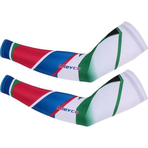 2 Pcs Cycling Arm Sleeves Sport Sun UV Protective Bike Cuff Basketball Arm Warmer Manguitos Ciclismo Brazo Arm Protector
