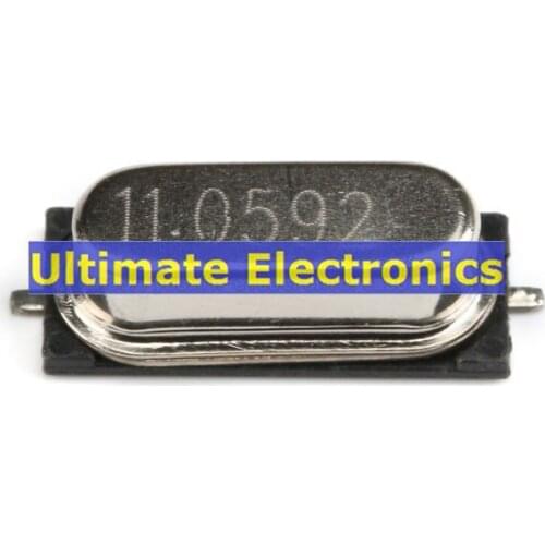 40PCS Passive Crystal Oscillator Patch 49SMD Crystal 11.0592MHz 11.0592M