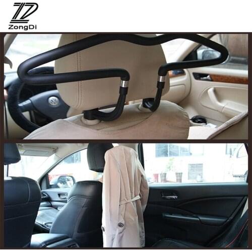 ZD Automobiles For Audi A4 B7 B5 A6 C6 Q5 TT A1 Honda Civic 2006-2011 Fit Accord CRV Car Hanger Clothes Rack Headrest Stainless
