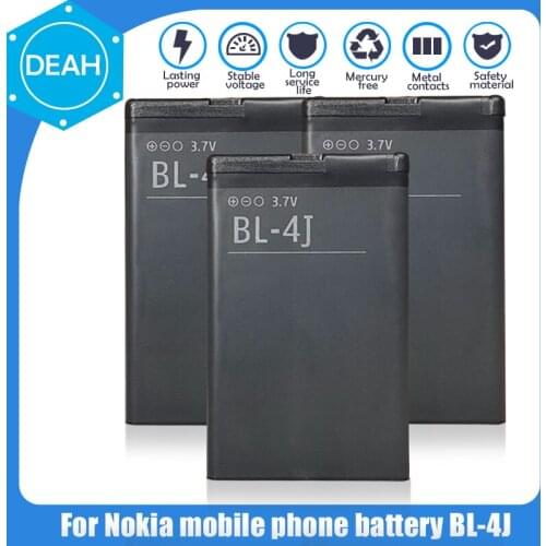 BL-4J BL 4J BL4J 3.7V 1200mAh Rechargeable Lithium Battery For Nokia C6 C6-00 C600 Lumia 620 Touch 3G Replacement Phone Battery