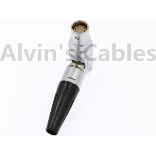 Alvins Cables 2B 308 Compatible With Right Angle 8 Pin Female Plug Connector for ALEXA Camera