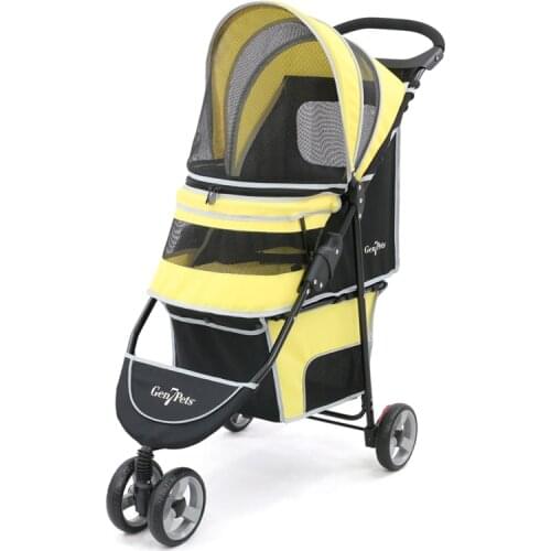 Pet Stroller Foldable Cat Dog Light Out of The Small