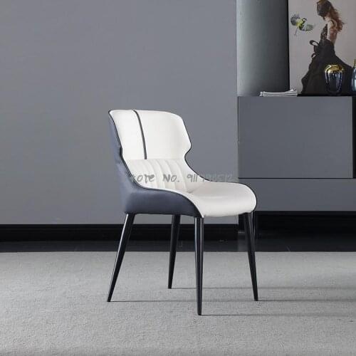 Nordic dining chair hotel restaurant light luxury dining chair net red chair modern minimalist home desk stool backrest makeup