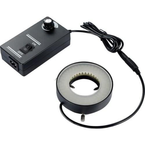 Uniform Light Plate Lamp Cover 152 Lamp Beads Double Inner Diameter 47mm-64mm Microscope Ring LED Light Source