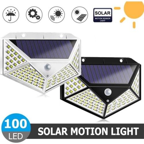 Solar Lamp Outdoor Wall Lamp Motion Sensor Solar Led Light Outdoor Lighting Waterproof Solar Powered Lantern Garden Decoration