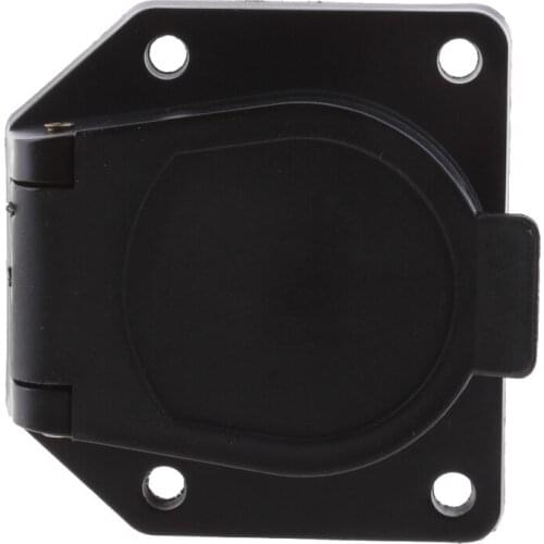 Heavy Duty 7 Way Round Trailer Light Connector Female Socket End 7 Poles US