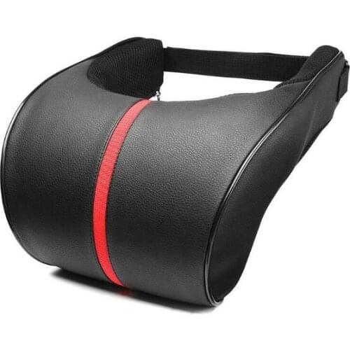 Universal PU Leather Auto Car headrest Memory Pillow Seat Head Neck Headrest Rest Cushion