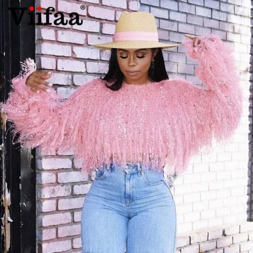 Женские вязаные пуловеры Viifaa China At AliExpress