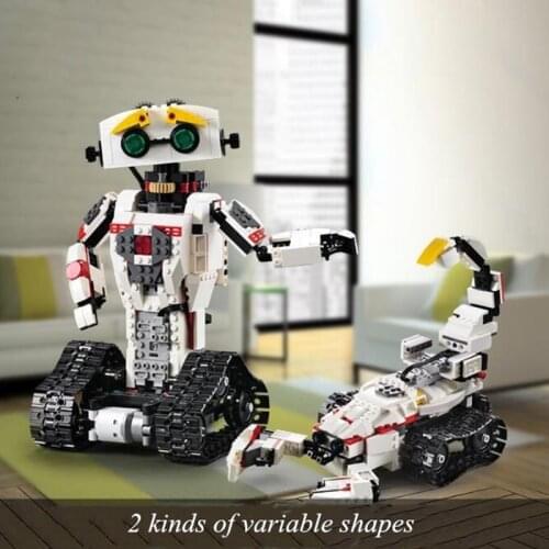 RC robot Building Blocks Transform Robot bricks toys motorized Boost Creative 2in1 Creator Bricks Model brinquedos juguetes