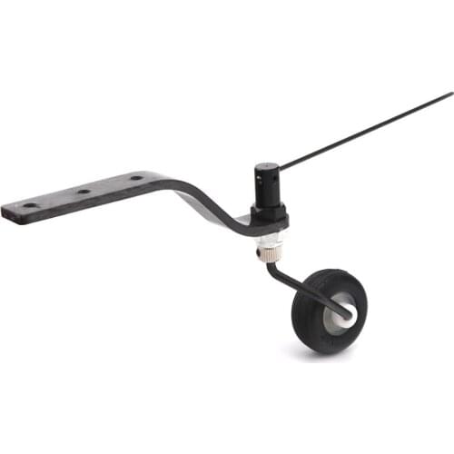 20cc RC Airplane Landing Gear Tail Wheel Assembly With Sponge Wheel Kit