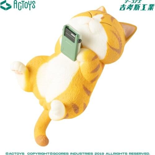 Anime Figure Cat Bells Die-hard Player Series Surprise Model Toys PVC Figurine Garage Kit Gift