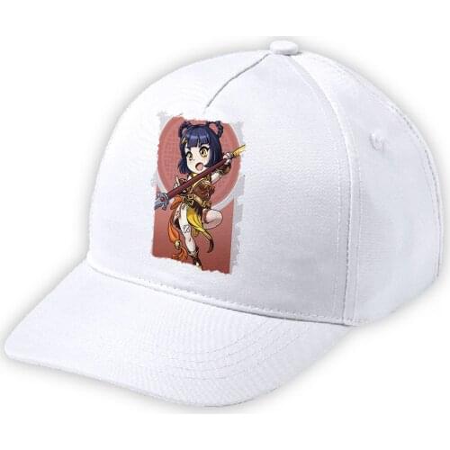 MERCHANDMANIA White Cap child LANCERA ORIENTAL video game ANIME soft small sports polyester sport field picnic fishing