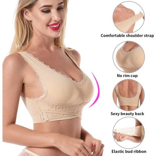 Women Bra Lingerie Womens Underwear Bralette Sexy push up bras Female Plus size bra Crop Top Strapless Bh Lace Seamless Bras