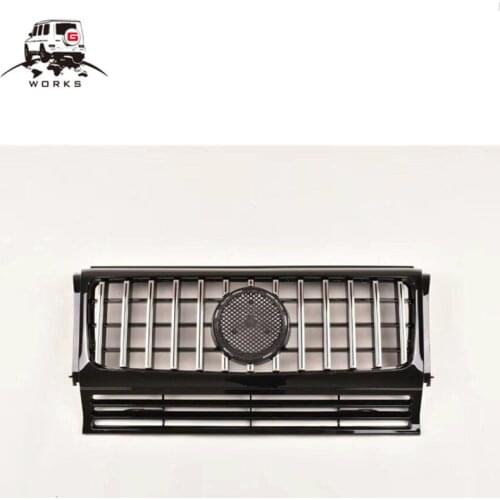 G class w463 GT style front grille fit for G wagon W463 G63 G65 G500 G800 G900 front bumper for car
