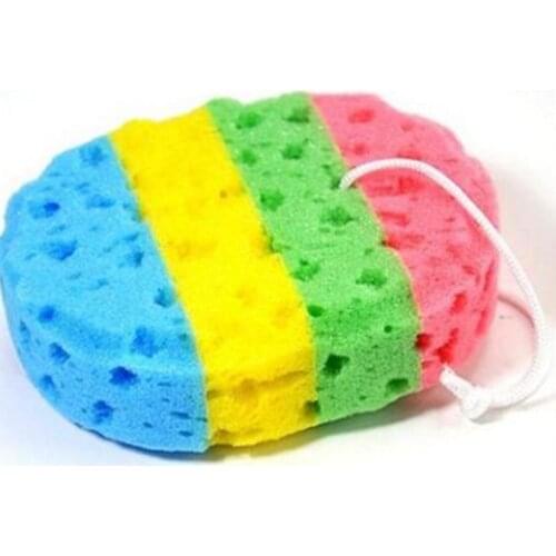 Bath Sponge Massage Multi Shower Exfoliating Body Cleaning Scrubber Cleaning Oval Multifunctional Seaweed Bathing Cotton
