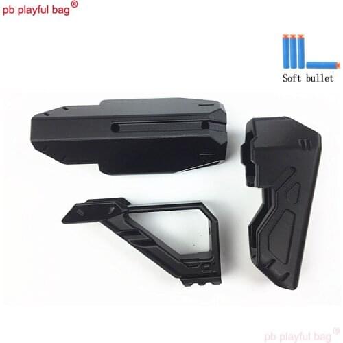 PB Playful bag Outdoor sports soft bullet gun A0711 S2 tail support assembly firecap 3D printing material toy accessories KG07
