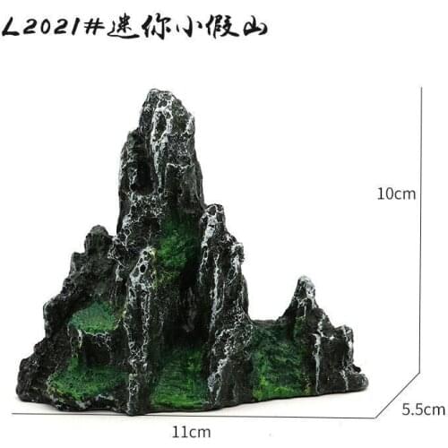 Artificial resin coral and rock ornaments Fish tank accessories landscaping decoration stone grotto Aquarium accessories