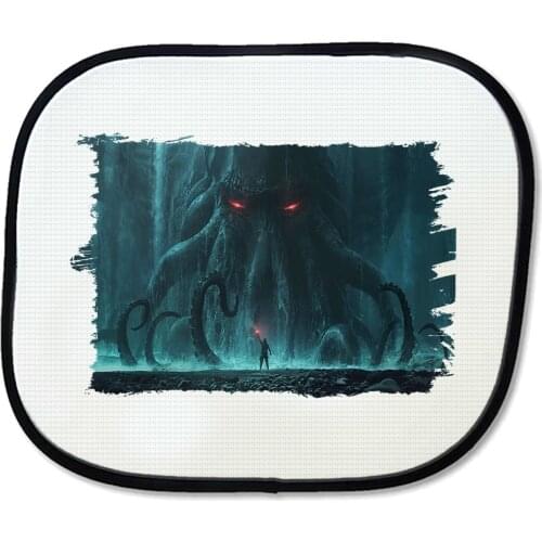 MERCHANDMANIA PARASOL the invocation of CTHULHU LOVERAFT side windows car accessory flexible gift custom offer