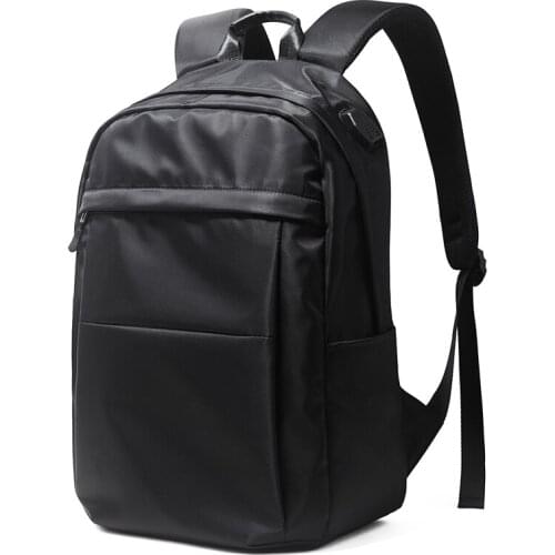 15 inch Laptop Backpacks Men Nylon Waterproof Backpacks Male Easy Travel Teenage School Bag Business USB Charger Shoulder Bag