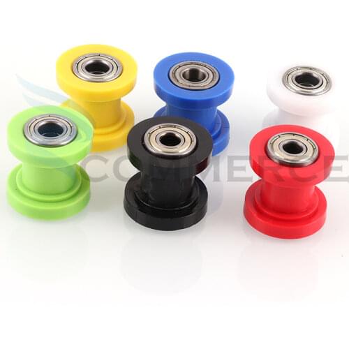 8/10mm Wheel Tensioner Guide Drive Chain Roller Pulley For ATV CRF CR XR Enduro Motorcycle Motocross Dirt Bike