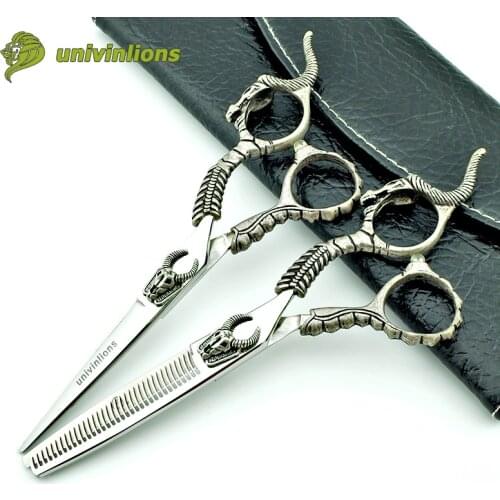6" bull inflexible best hair scissors barber thinning shears hairstylist japanese hairdressing scissors for hairdresser coiffure