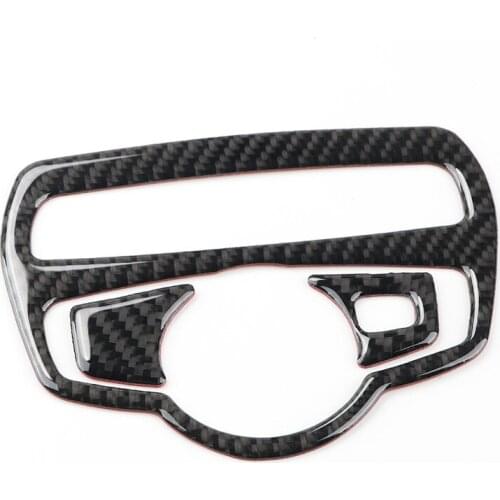 Car headlight switch frame decoration car sticker For Mercedes Benz C200L C180L GLC260 GLC300 W205 car Accessories