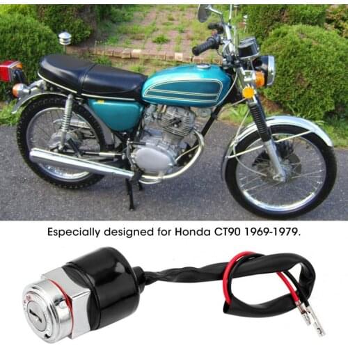 Ignition Switches Motorcycle Ignition Switch with 2 Keys fit for Honda CB100 CB125S CL100 CL100S CT90 S90 XL 100 Motorcycle part