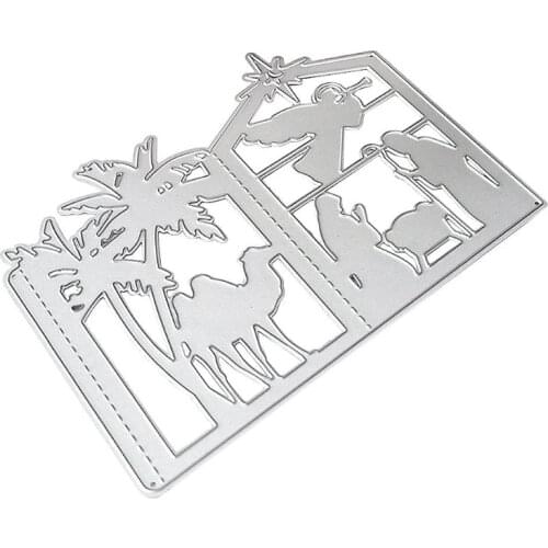 Christmas Lantern Metal Cutting Dies Stencil DIY Scrapbooking Album Stamp Paper Card Embossing Crafts Decor