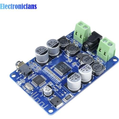 TDA7492P Bluetooth V2.1 Audio Receiver Amplifier Board Module With AUX Interface 2*25W