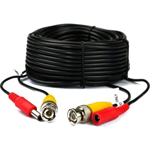 5M/10M DC BNC 2in1 Video Power Adapter CCTV Camera Cable Security System Accessories