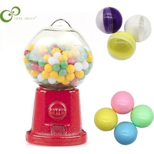 1pc 12cm Capsule Machine Ball Shell Macaron Color Plastic Machine Toy Round Transparent Game Ball Big Lotto Lucky Draw Props DDJ