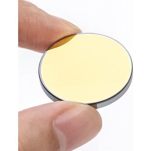 Co2 Laser Mirrors for Laser Gold-Plated Silicon Reflector Lenses Dia. 19 20 25 30 38.1 Mm High Quality Si Reflective High Power